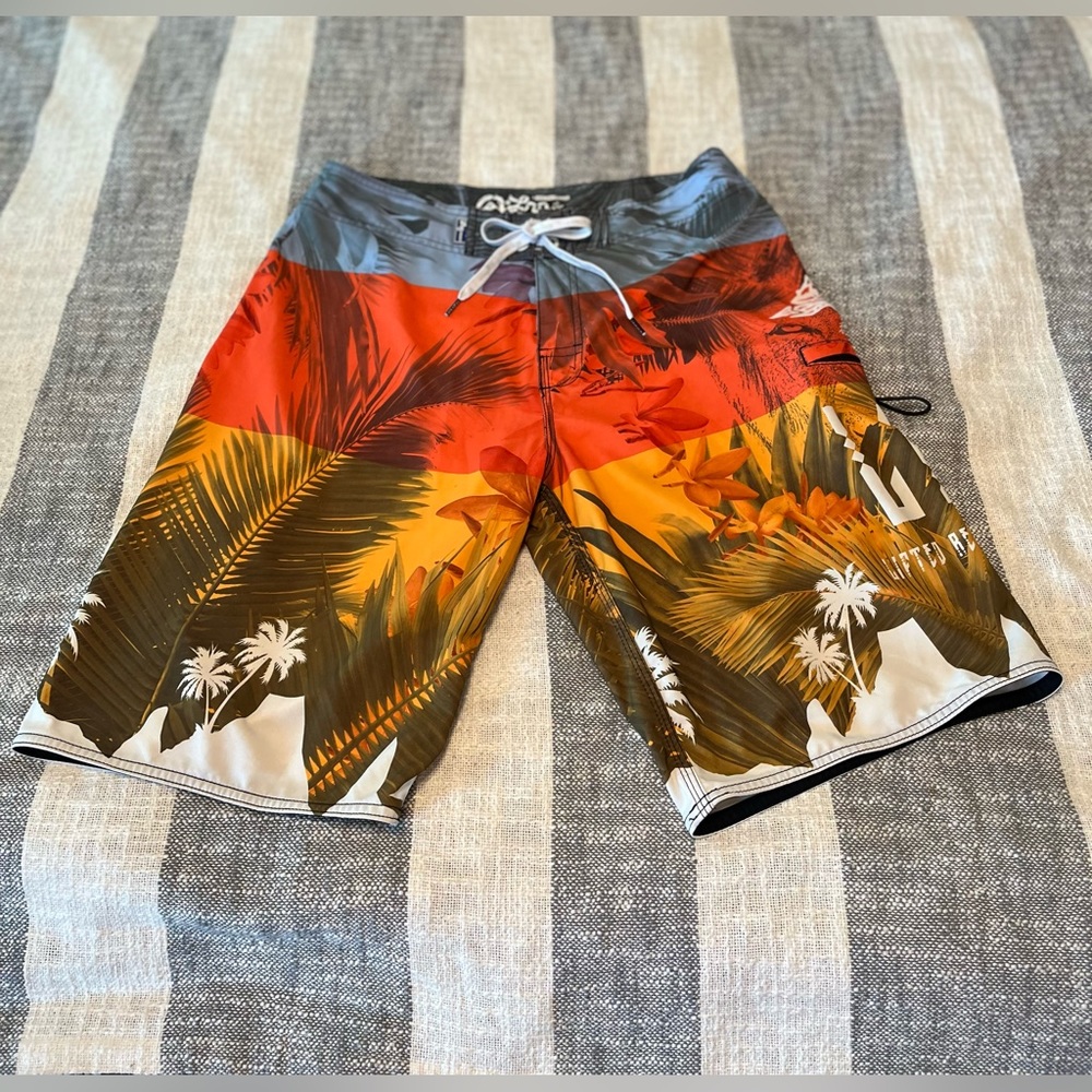 LRG Men’s Sz 32 Root of it Board-shorts EUC
